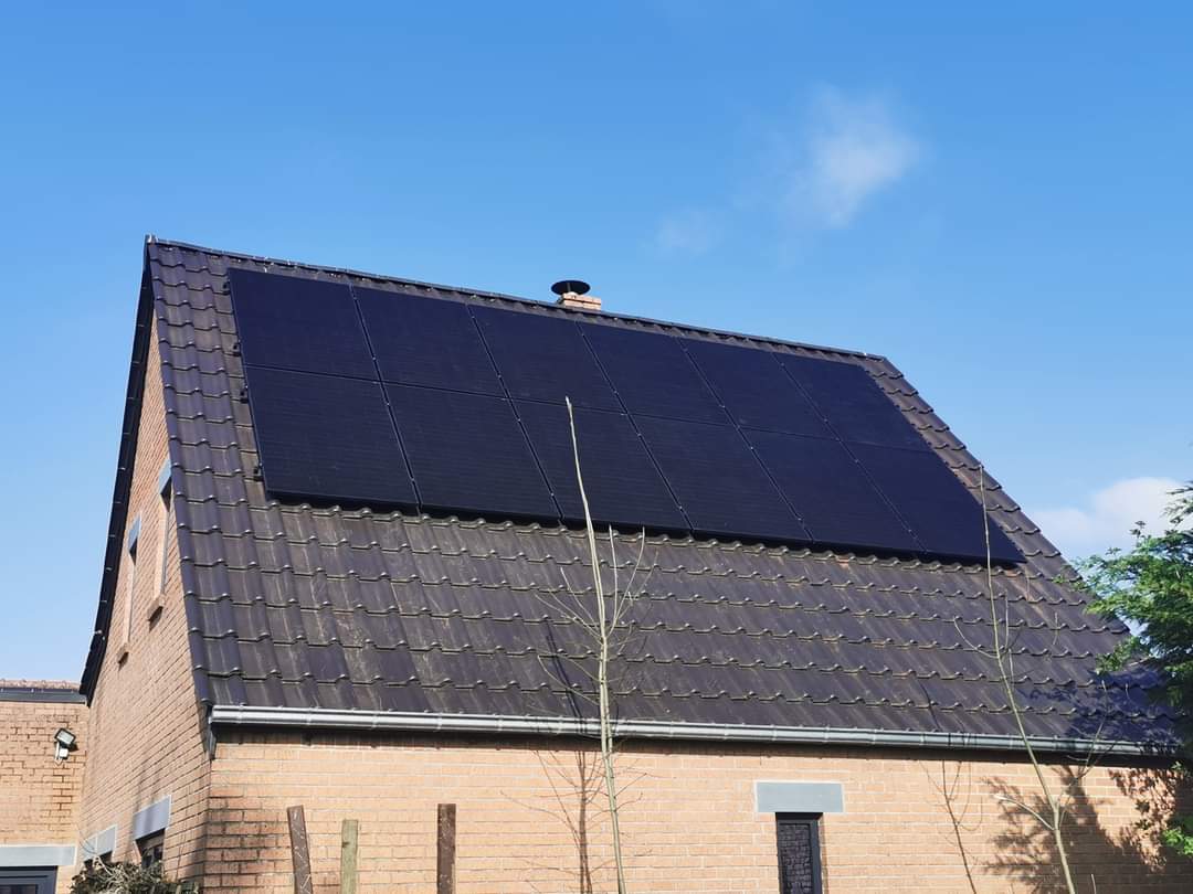 Panneaux photovoltaïque installée